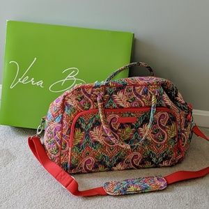 Vera Bradley Weekender Bag - Paisley in Paradise